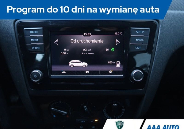Skoda RAPID cena 30000 przebieg: 153735, rok produkcji 2017 z Lubawa małe 211
